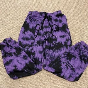 tie-dye sweatpants joggers unisex